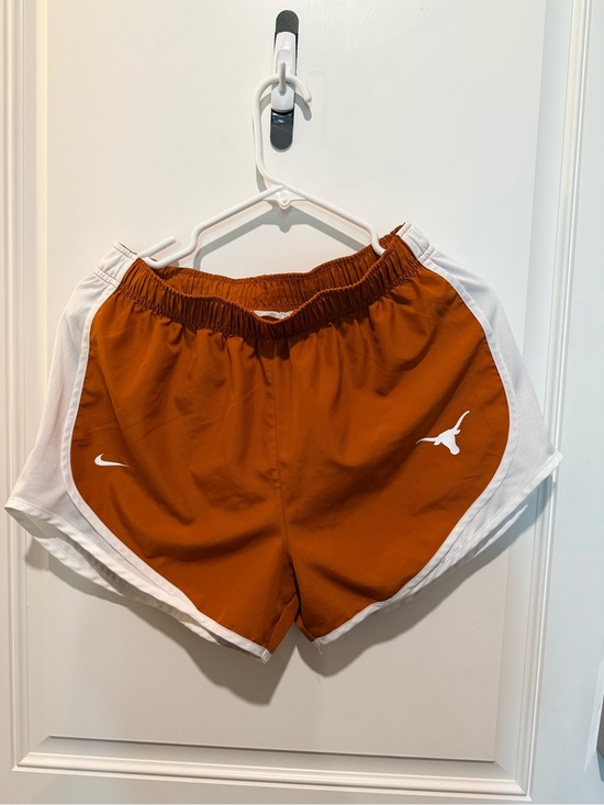 Nike Pants - Nike Women’s Burnt Orange Athletic Shorts with White Trim